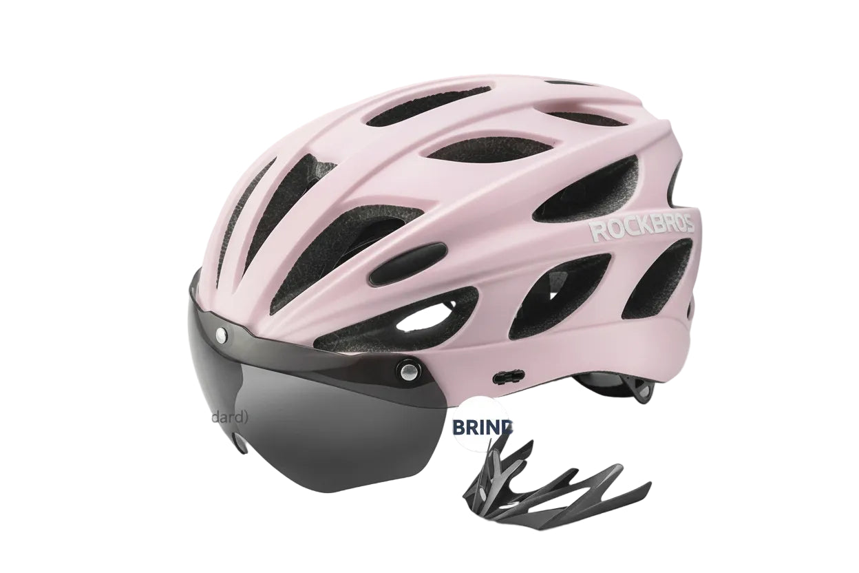 Capacete de Ciclismo ROCKBROS TT-16 – Integrally Molded, Leve e Certificado CE