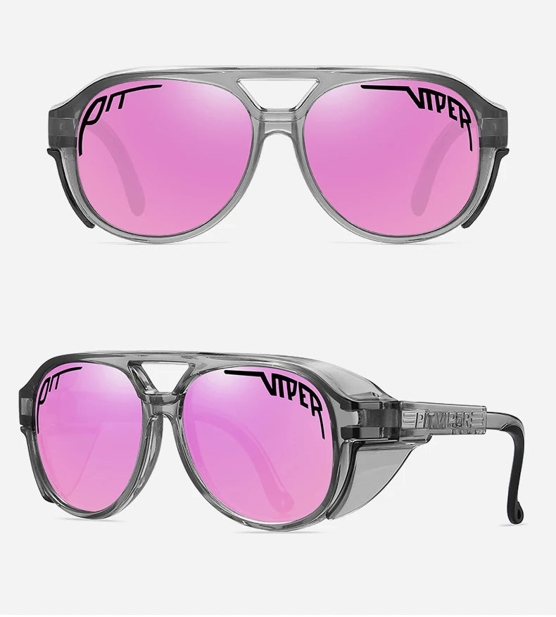 Óculos Ciclismo PIT VIPER Unissex — Proteção UV Total e Design Esportivo