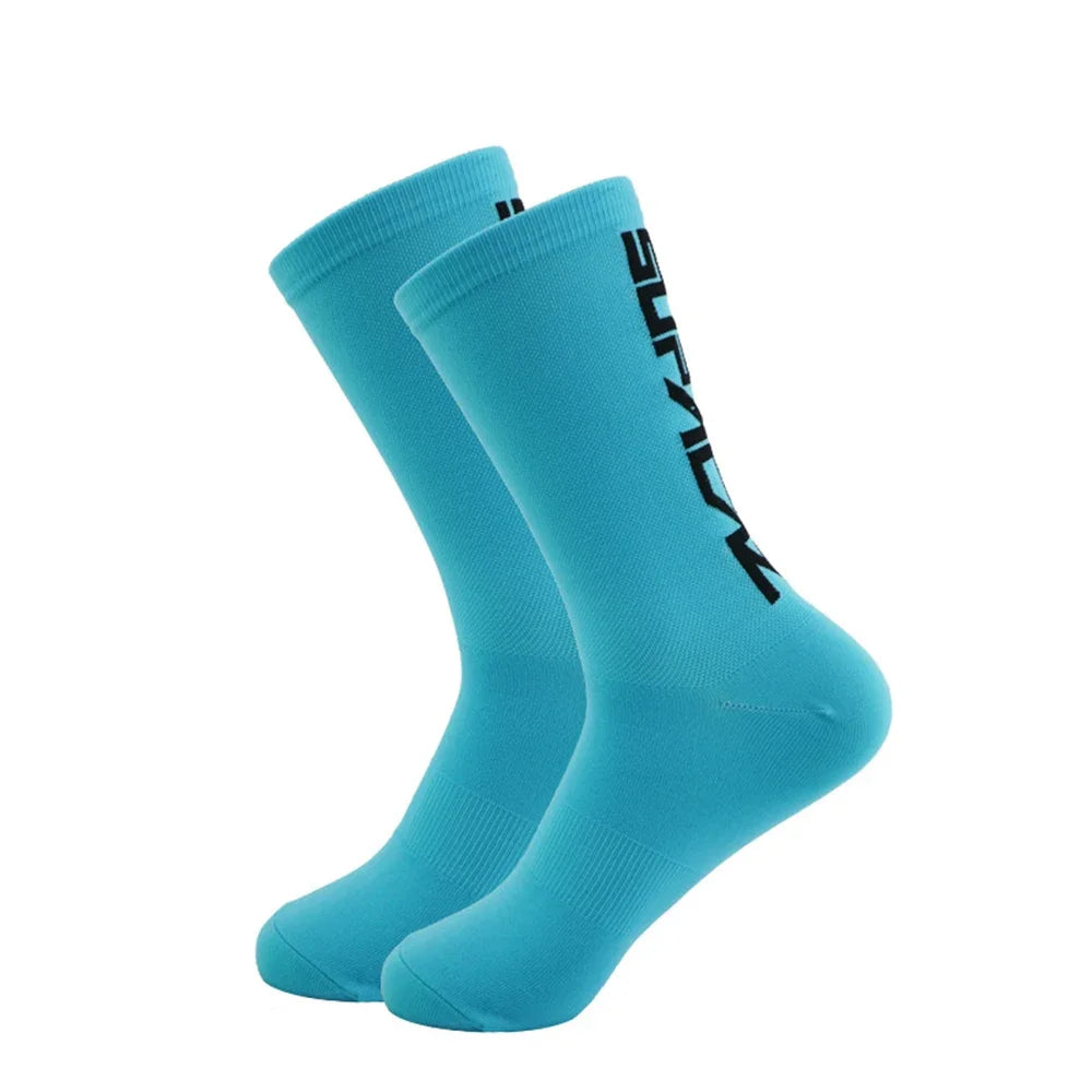 Meia Ciclismo Unissex CoolMax – Ventilação Superior Nylon