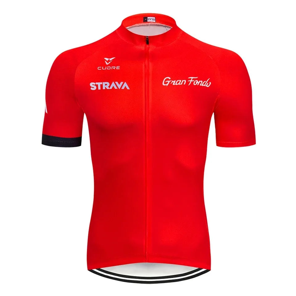 Camisa de Ciclismo Masculino Strava